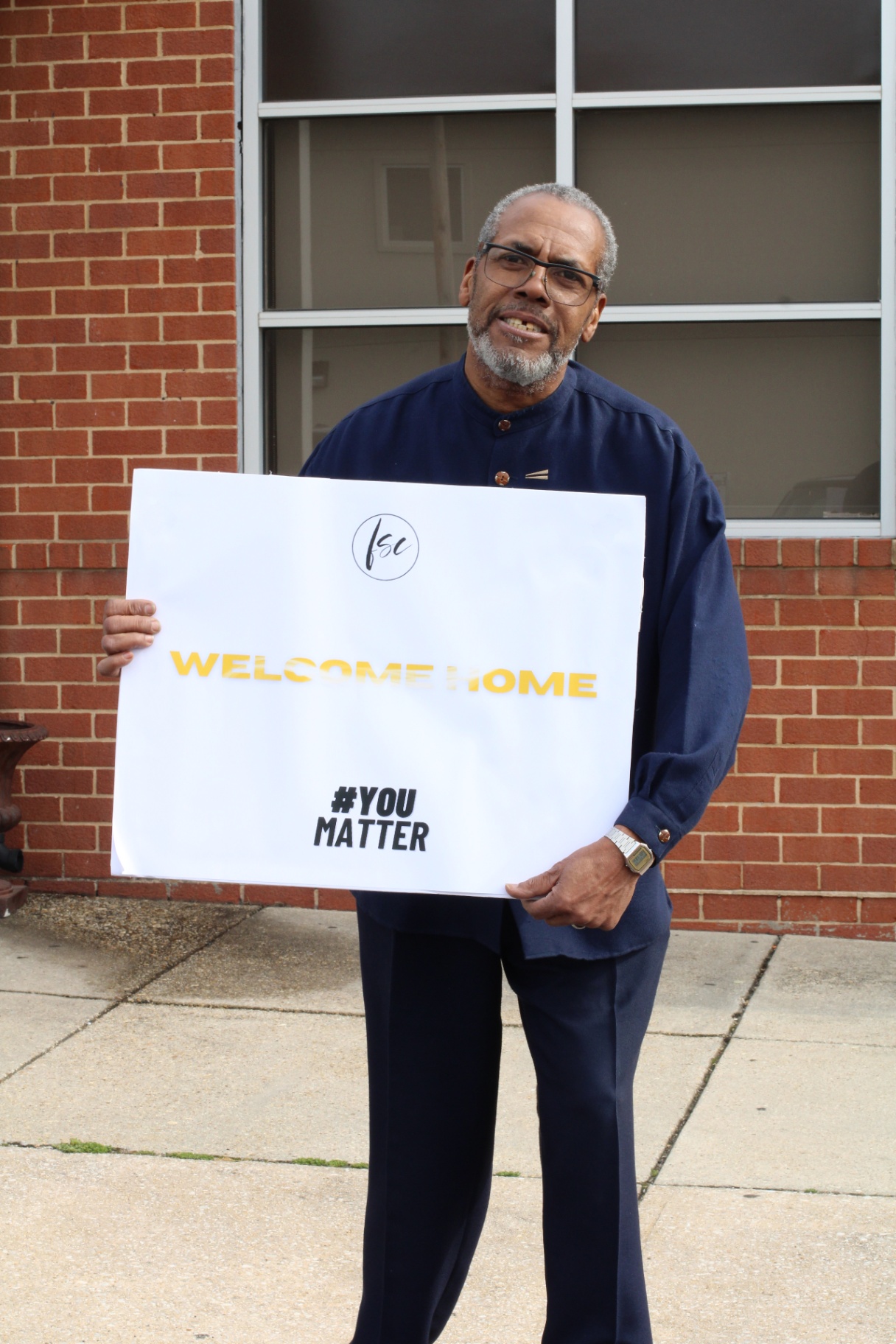 Welcome Home — You Matter greeter